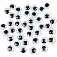 Wiggly eyes, D 20 mm, 16 pc/ 1 pack