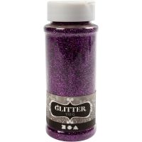 Glitter, purple, 110 g/ 1 tub