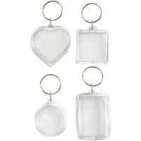 Key Rings, size 40-50 mm, 4 pc/ 1 pack