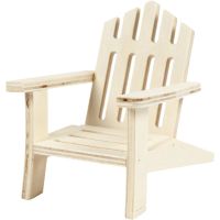Garden Chair, H: 9 cm, W: 7,5 cm, 1 pc