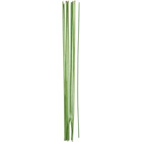 Floral stem wire, L: 30 cm, D 2 mm, green, 20 pc/ 1 pack