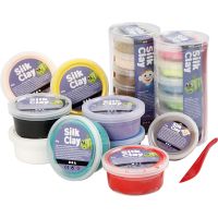 Silk Clay®, assorted colours, 22 tub/ 1 pack