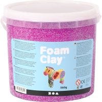 Foam Clay®, neon purple, 560 g/ 1 bucket