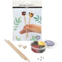 Mini Craft Kit, pencil tops, 1 pack