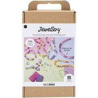 Craft Kit Jewellery Children, assorted colours, 1 pack
