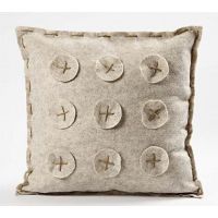 A Cushion made from Textured Acrylic Felt