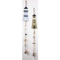 Hanging Decorations with Lighthouse and Shells