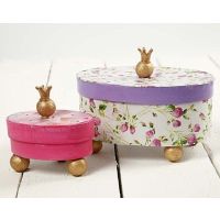 Princess Boxes with Decoupage