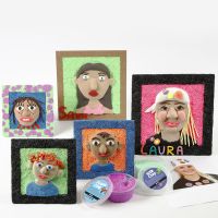 Self Portraits with Silk Clay