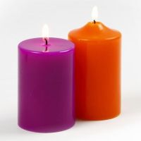 Pillar Candles made from Paraffin Wax