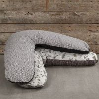 A Nursing Pillow made from Organic Vivi Gade Design Fabric
