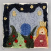 A Needle-felted Picture