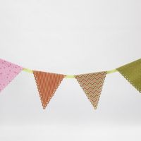Bunting made from Vivi Gade Design Paper