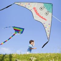 A Nylon Kite decorated with Textile Markers