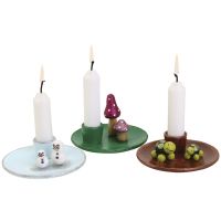 Charming candlesticks with mini figures
