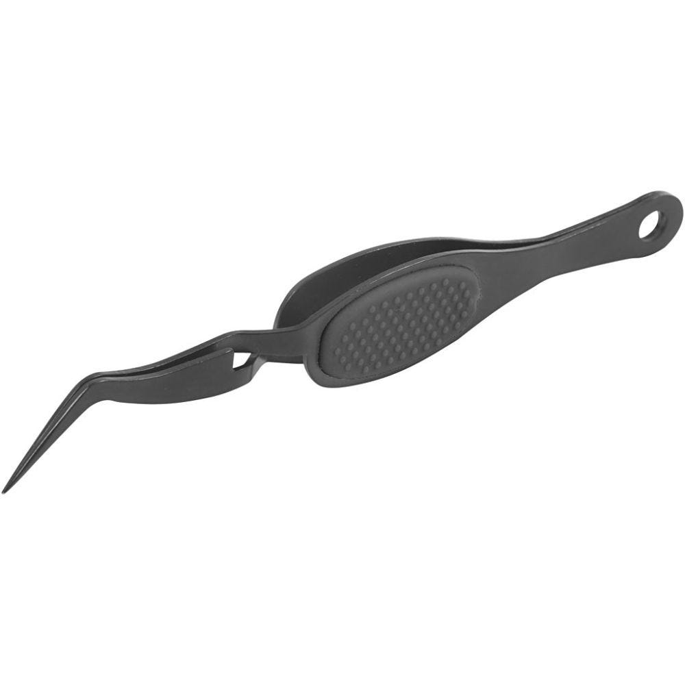 Craft tweezers, L: 12,5 cm, 1 pc