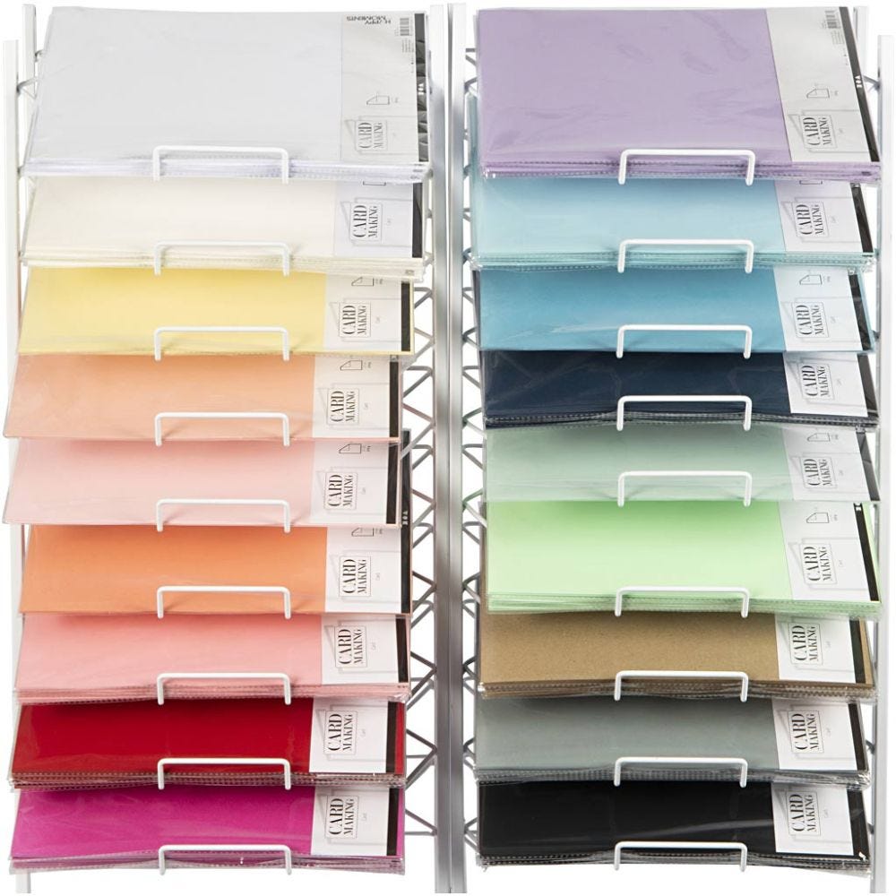 Card, A4, 210x297 mm, 210+220 g, assorted colours, 18x10 pack/ 1 pack