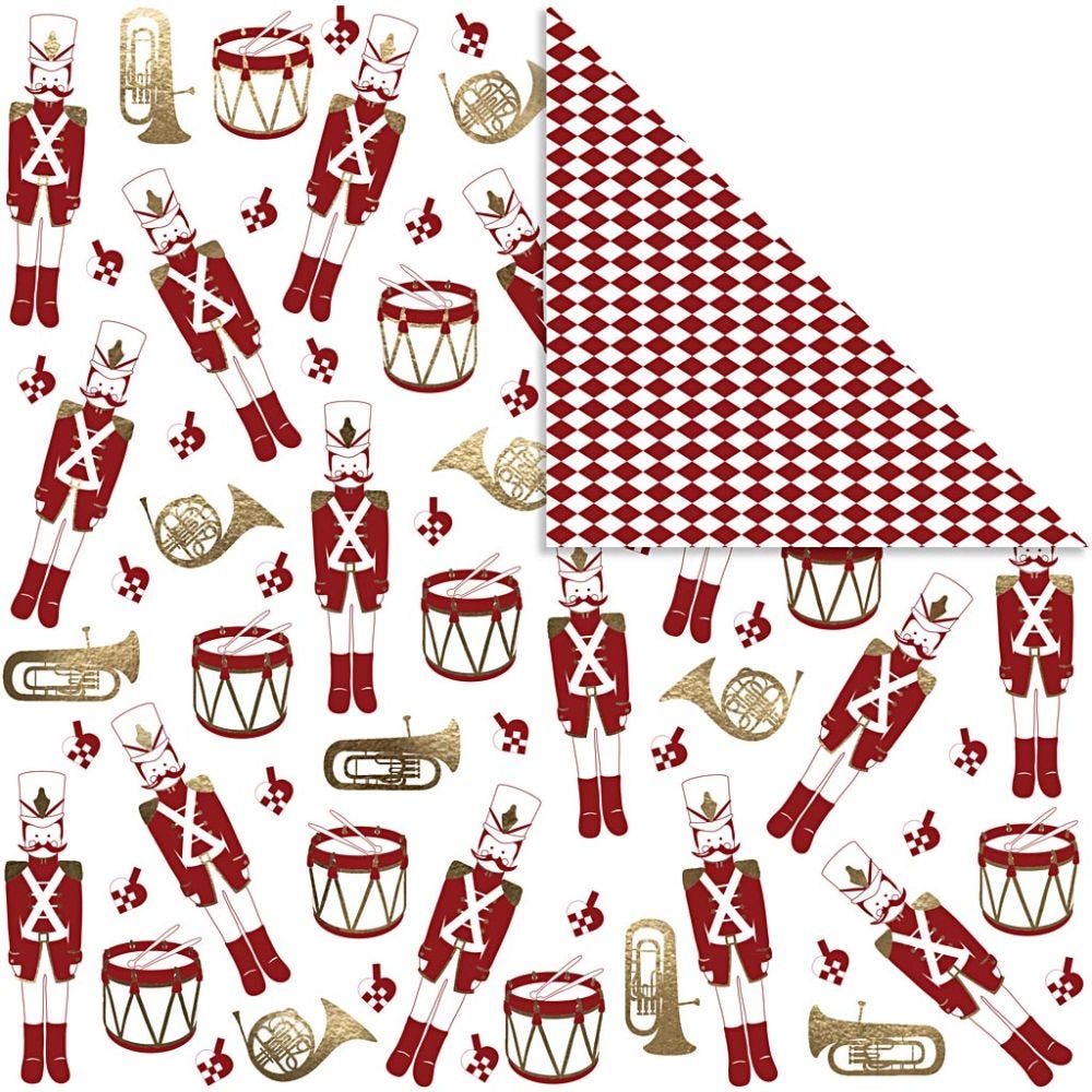 Design Paper, 30,5x30,5 , 180 g, gold, 30 sheet/ 1 pack