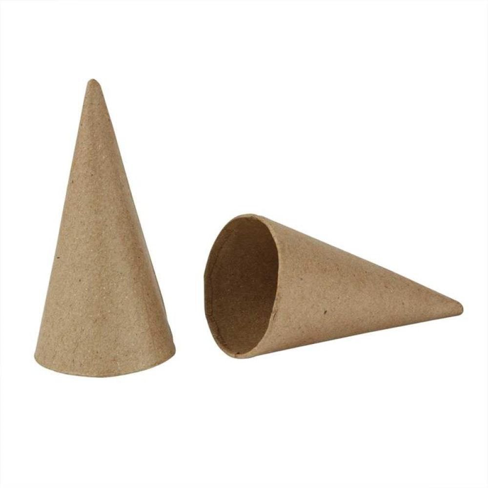 Cone, H: 10 cm, D 5 cm, 10 pc/ 1 pack