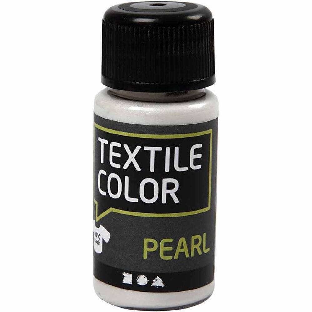 Textile Color Paint, mother of pearl, base, 50 ml/ 1 bottle