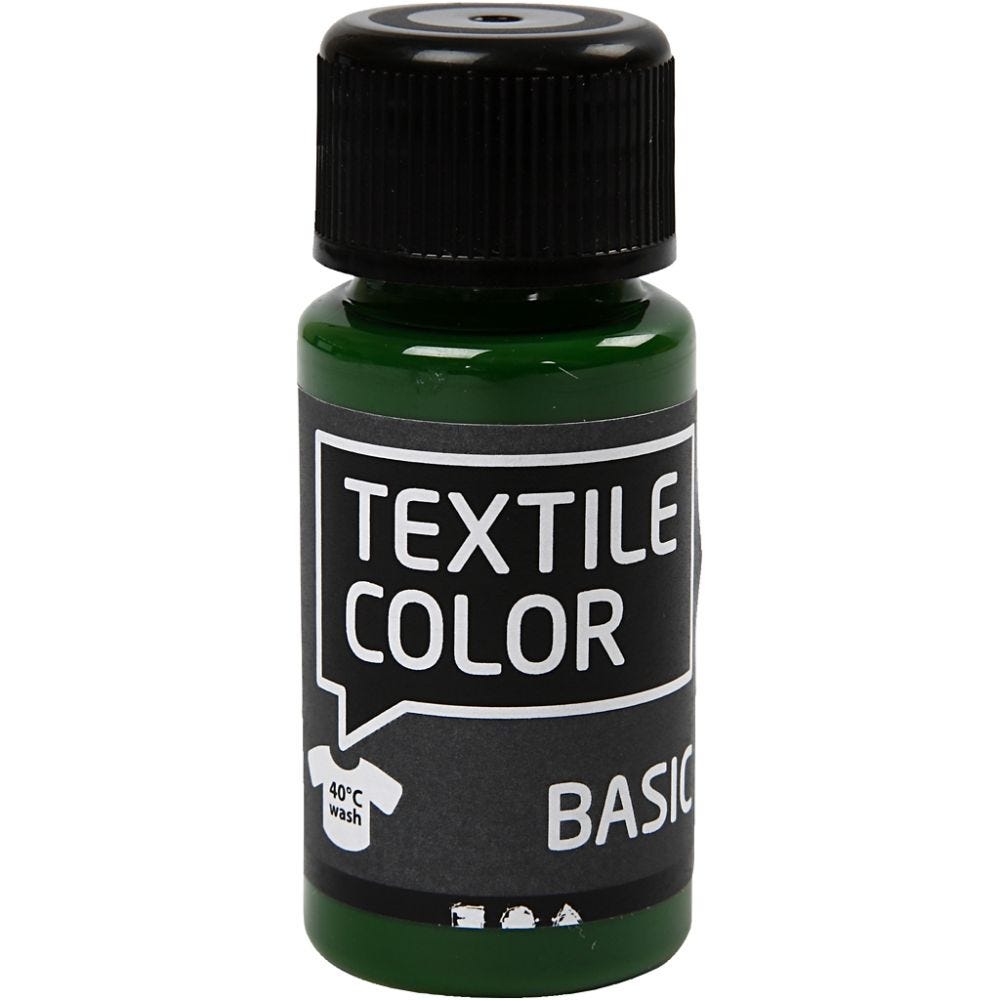 Textile Color Paint, olive green, 50 ml/ 1 bottle