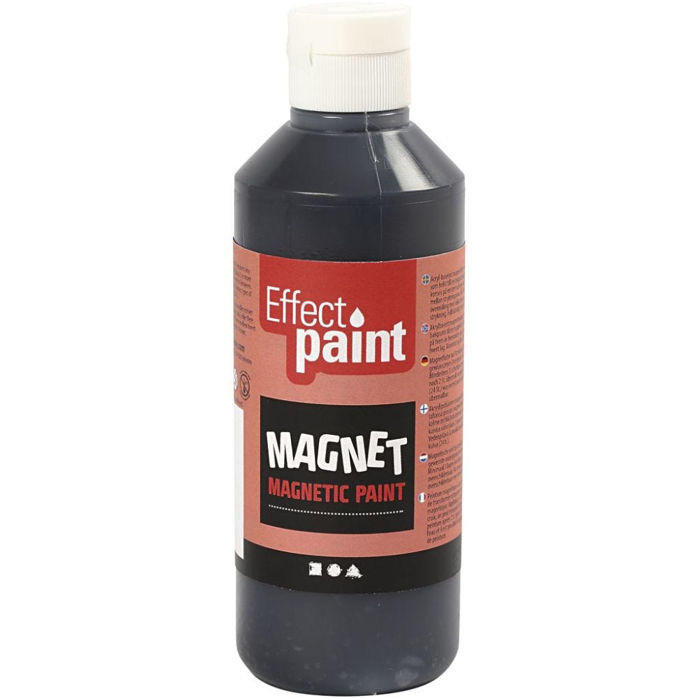 Magnetic Paint, black, 250 ml/ 1 bottle