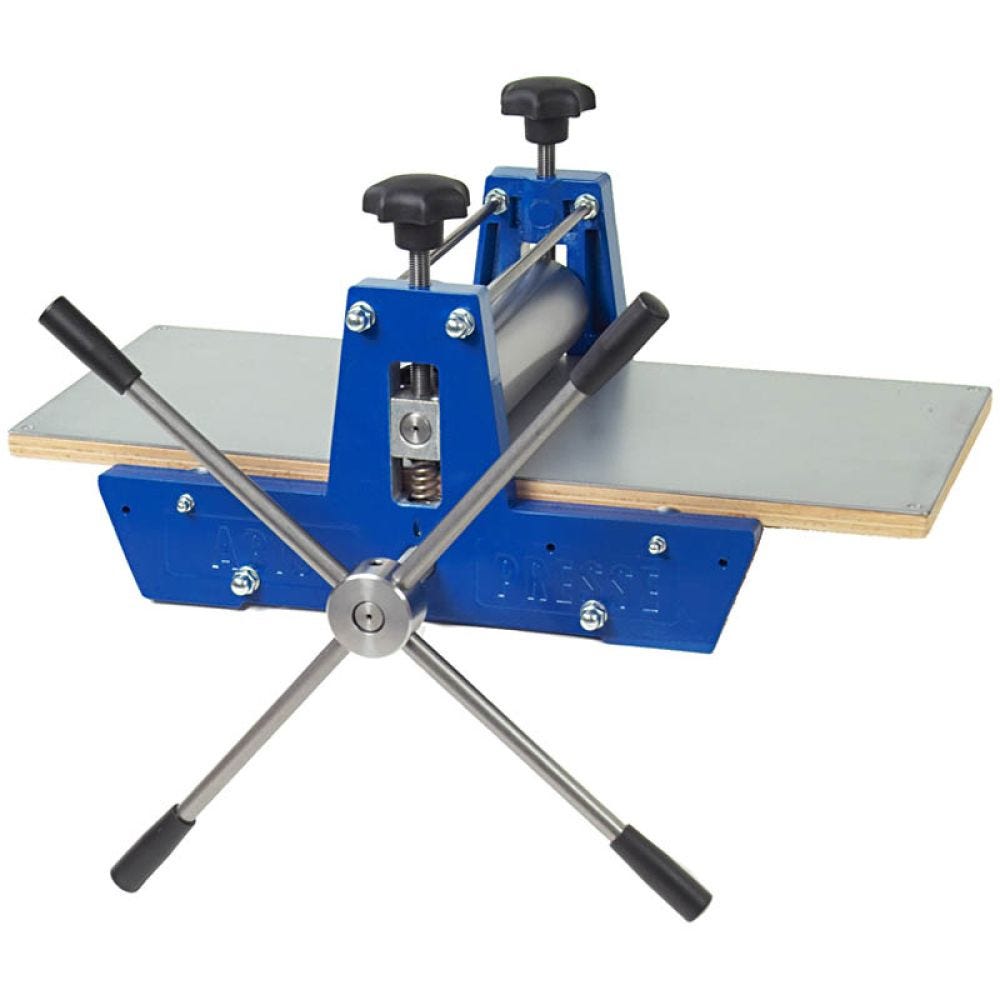 Block Printing Press, size 40x70 cm, 1 pc