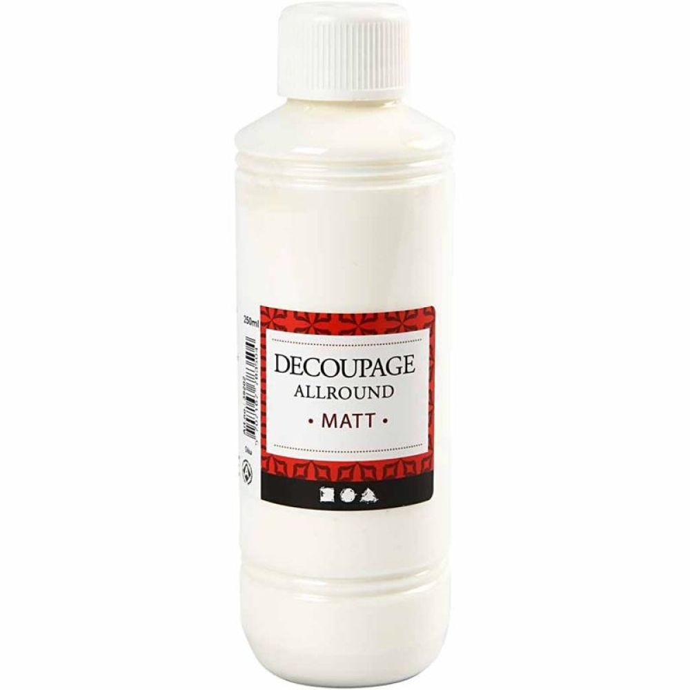Decoupage Varnish, matt, 250 ml/ 1 bottle