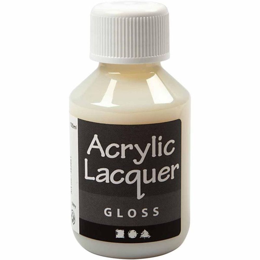 Acrylic lacquer, glossy, 100 ml/ 1 bottle