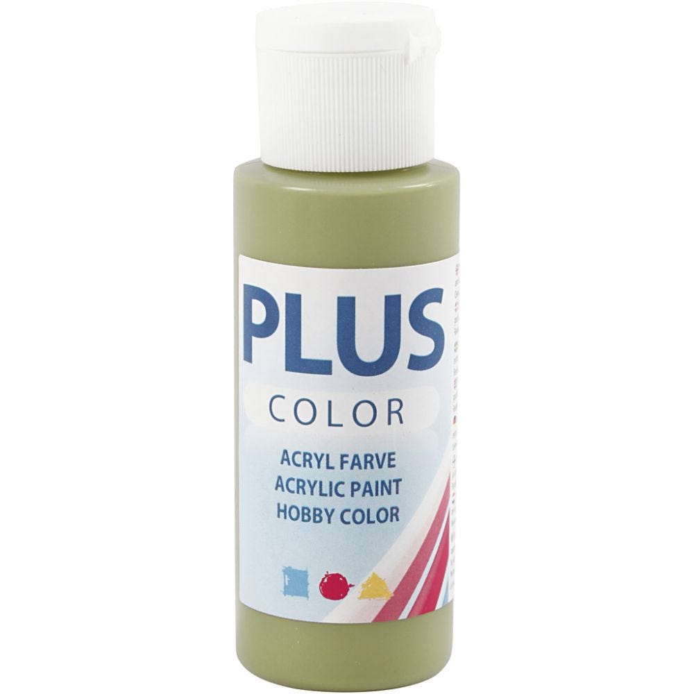 Plus Color Craft Paint, eucalyptus, 60 ml/ 1 bottle