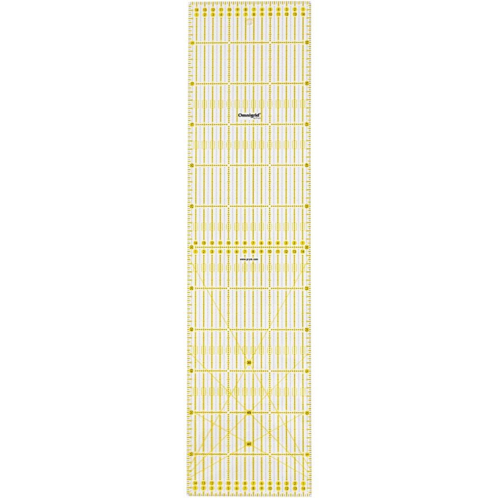 Patchwork Ruler, L: 60 , W: 15 cm, 1 pc