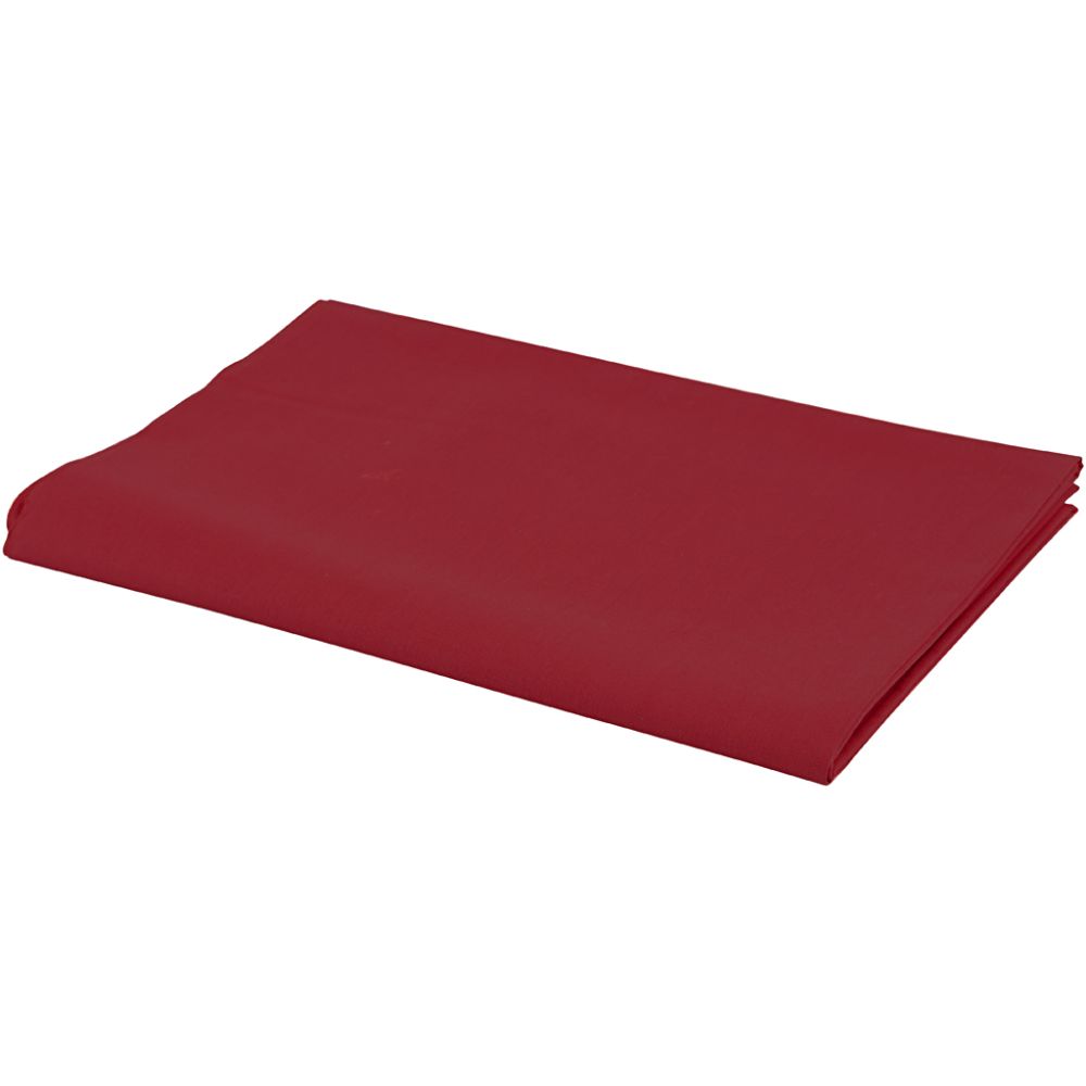 Fabric, W: 145 cm, 140 g, red, 1 rm