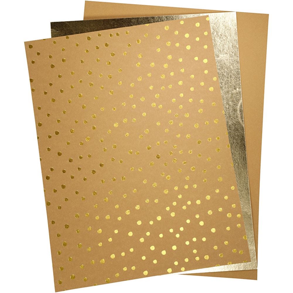 Faux Leather Paper, 21x27,5+21x28,5+21x29,5 cm, thickness 0,55 mm, one coloured,foil,printed, 3 sheet/ 1 pack