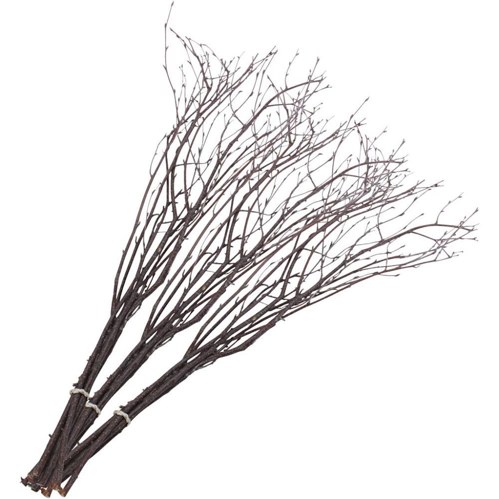 Birch Branches, L: 50-60 cm, 20 pc/ 1 pack