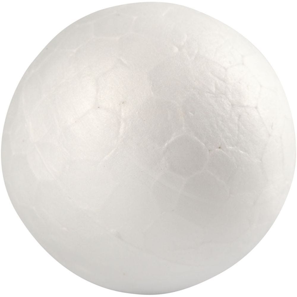 Polystyrene Balls, D 2 cm, white, 20 pc/ 1 pack