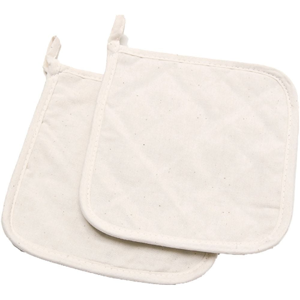 Pot holders, natural, 20 pc/ 1 pack