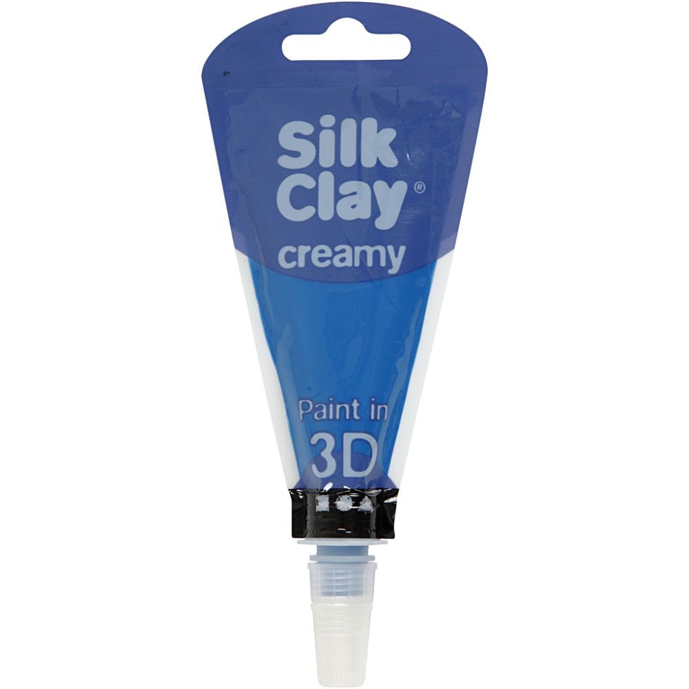 Silk Clay® Creamy, blue, 35 ml/ 1 pc