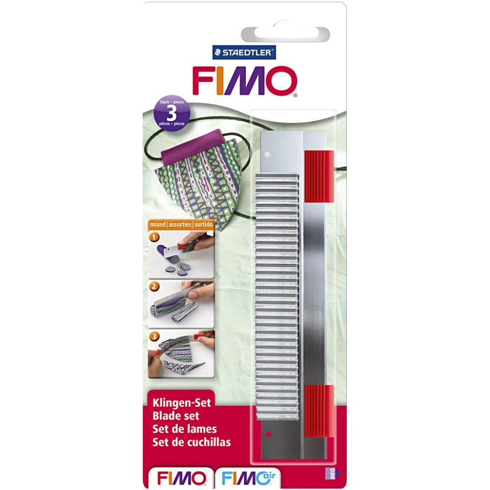 FIMO mixed blade set, 3 pc/ 1 pack