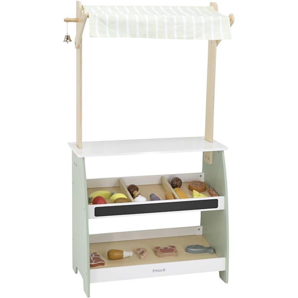 VIGA Market Stall, H: 104 cm, L: 57 cm, W: 30 cm, 1 pc