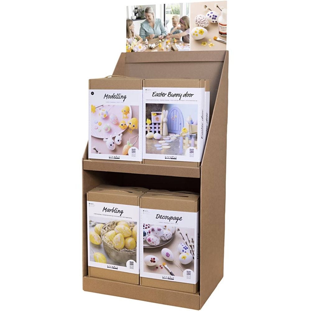 Large Table Display, Easter, H: 834 mm, D: 322 mm, W: 416 mm, 24 sales units/ 1 pack