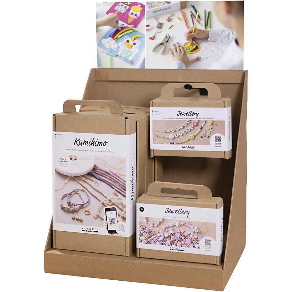 Small Table Display, Basic Kids, H: 458 mm, D: 322 mm, W: 416 mm, 30 sales units/ 1 pack