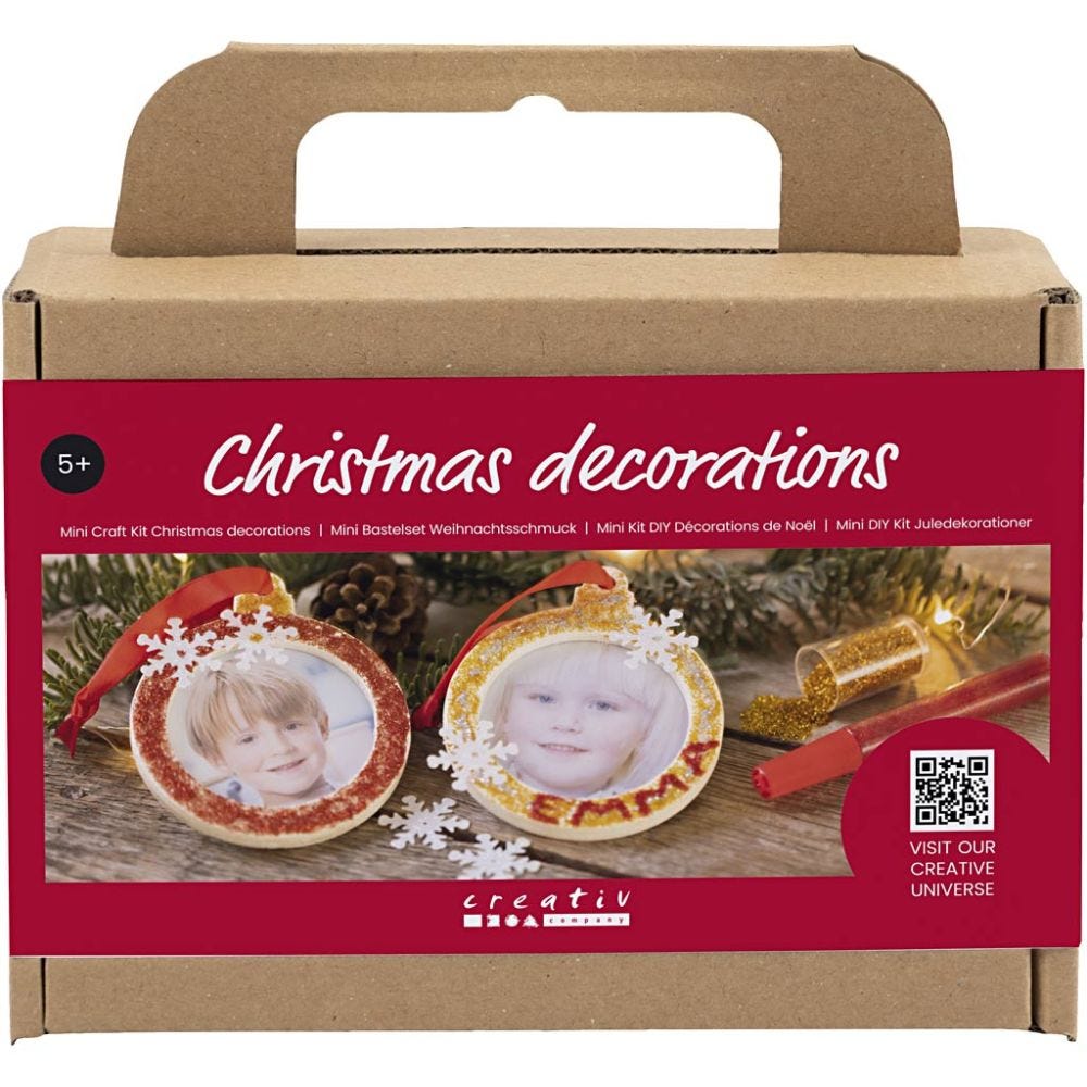 Mini Craft Kit Christmas Decorations, Frames, 1 pack