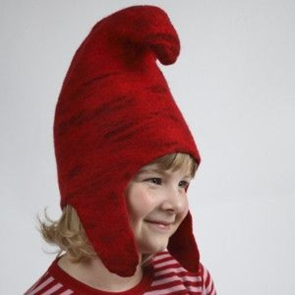 An Elf-Shaped Pixie Hat