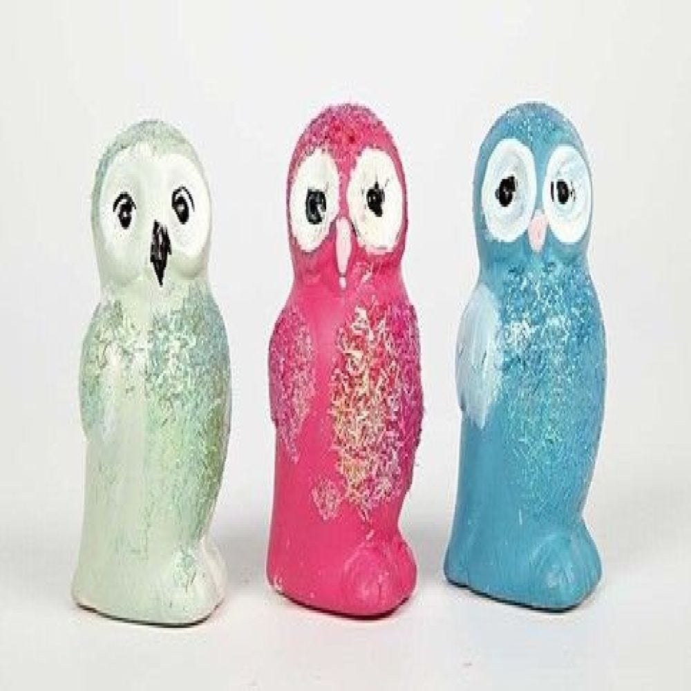 Glitter Owls