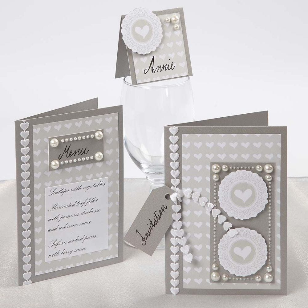 Wedding Cards with Skagen Paper
