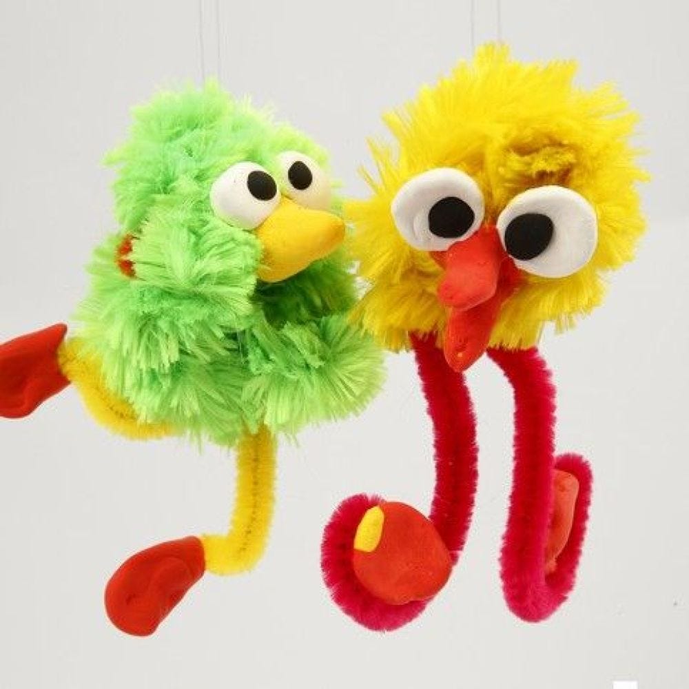 Animals made from Pipe Cleaners