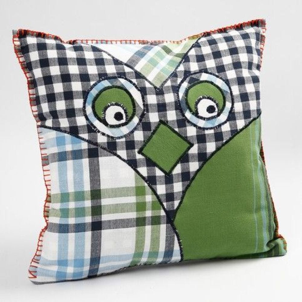 A Cuddly Animal Cushion made from Tea Towels | DIY guide