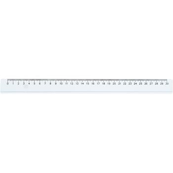 Ruler L 30 cm 1 pc