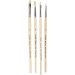 4 pc/ 1 pack, no. 00+1+2+4, L: 18,5-19 cm, W: 5-7 mm, flat