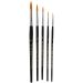 5 pc/ 1 pack, no. 1+4+8+12+18, L: 17-19 cm, W: 1-7 mm, round